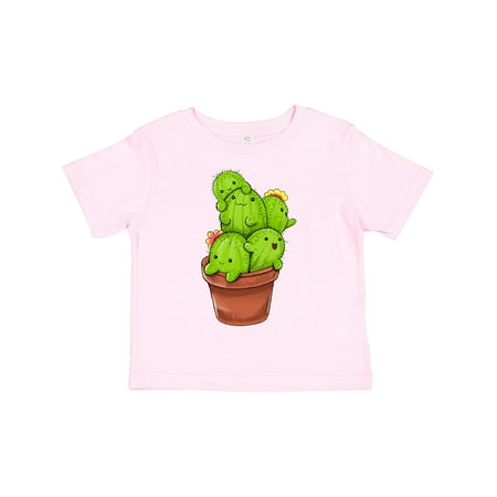 

Inktastic Cute Budding Cactus Party Gift Toddler Boy or Toddler Girl T-Shirt