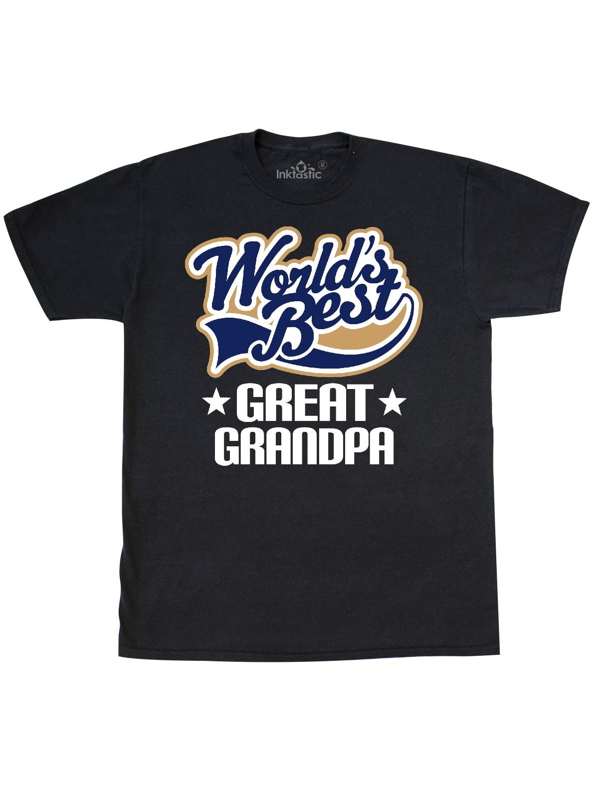 INKtastic - World's Best Great Grandpa T-Shirt - Walmart.com - Walmart.com