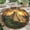 Chichén Itzá, variant on Round Rug, Sunset1 Soft Washable Carpet, Non-Slip Floor Mat for Living Room Bedroom Home Decor 24 Inch