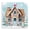 Winter Gingerbread House Pastel Holiday, variant on Stupell Industries Fancy Gingerbread House Holiday Painting Black Floater Framed Canvas Art Prints Wall Art, 18 x 18