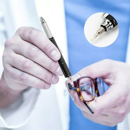 

Yoslce Screwdriver Set Multi-Function Tool Pen One-Word Cross Level Meter Scale Capacitive