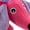Pink Dog, variant on Razz My Little Bath Buds Animal Bathtime Scrunchies Braided Bath Sponge for Kids