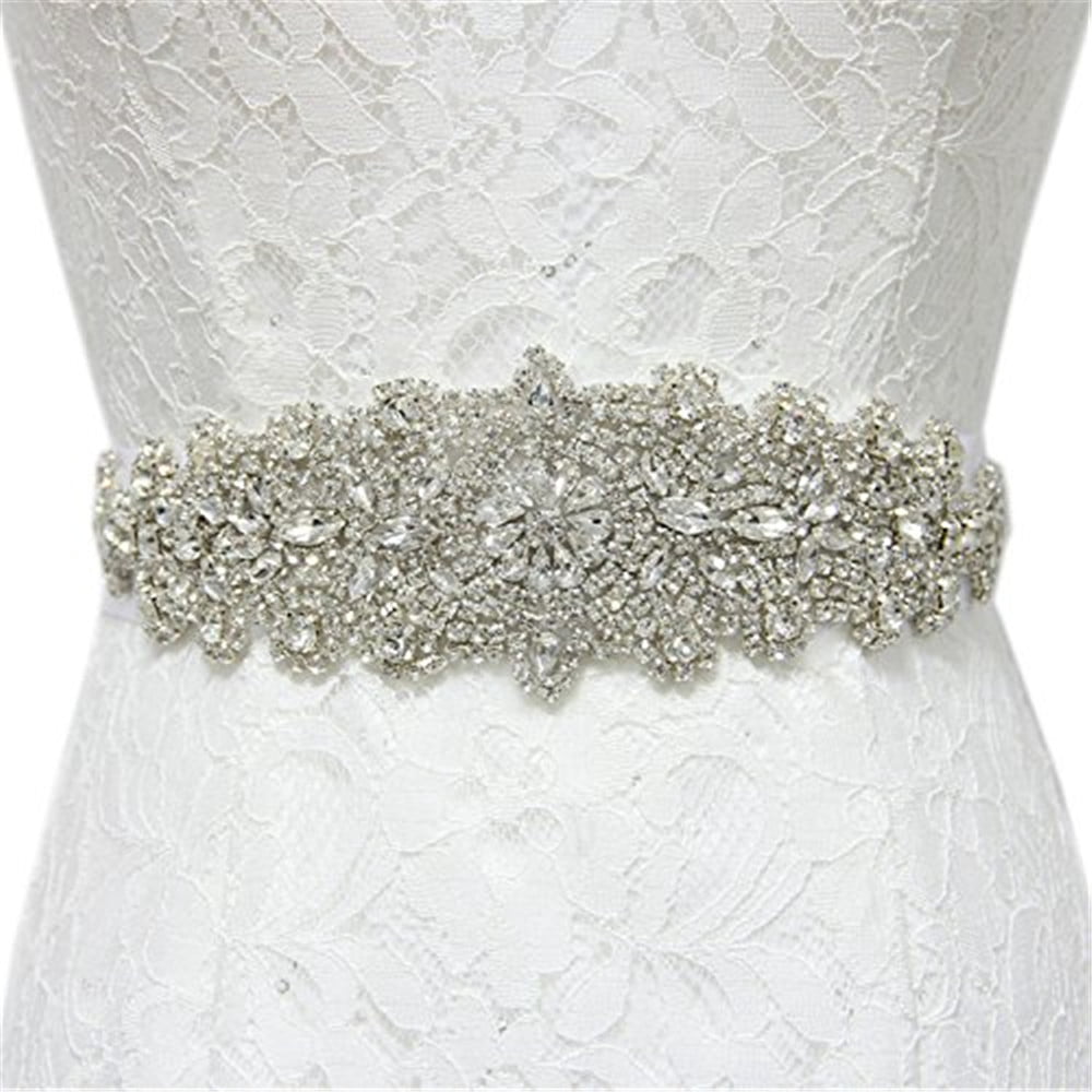 YZEO 2017 New Vintage Crystal Wedding Belt Dress Belt Crystal ...