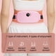 thumbnail image 5 of Cinturón calefactor con masaje vibratorio para mujer | Control de temperatura y vibración con múltiples ajustes | Calentador de cintura y abdomen para aliviar los cólicos menstruales y el dolor, 5 of 6