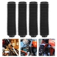 thumbnail image 3 of Motorcycle Front Shock Absorber Protector for Men Gifts Rubber Black Stylish Design Fits Most Models, 3 of 9