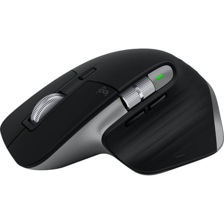 Logitech - MX Master 3S for Mac Bluetooth Laser Mouse with Ultrafast Scrolling - Space Gray