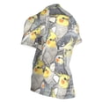 thumbnail image 3 of joogoo Doodle Parrot-p2 Pattern Men's Cycling Jerseys Mountain Bike Short Sleeve Tops L, 3 of 7