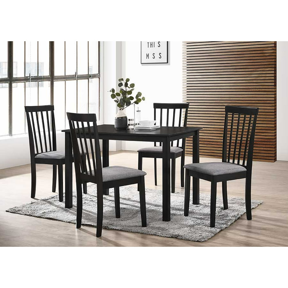 Wood Dining Table 4 Chairs - Walmart.com - Walmart.com