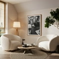 thumbnail image 4 of Paris Bistro - Paris Île-de-France France Photography Black and White Vintage Street Photography Pattern Café Retro Architecture Unframed Wall Art Print 32 x 48 inches, 4 of 60