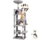 thumbnail image 1 of Cat Tree VEVOR de 63 pulgadas con 2 condominios para gatos, rascador, 1 of 9
