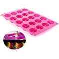 thumbnail image 1 of Molde para hornear de silicona antiadherente resistente al calor, moldes para mini pasteles Bundt de silicona flexibles y duraderos, fáciles de limpiar, calidad superior, divertidos y versátiles, 2, 1 of 8