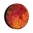 thumbnail image 2 of Balery Autumn Leaf Tire Covers - Tough Tire Wheel Protector for Truck, SUV, Trailer, Camper, RV -16 inch, 2 of 8
