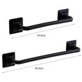 thumbnail image 7 of Cheers US Towel Bar for Bathroom Shower Hand Towel Holder Hanger Industrial Pipe Towel Rack Towel Bar, Towel Holder, Wall Mounted for Kitchen Or Bath Hanging, 7 of 7