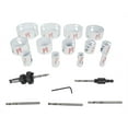 thumbnail image 2 of Milwaukee 49-22-4155 Master Plumbers Ice Hardened Hole Saw Kit, 18-Piece, 2 of 10