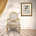 thumbnail image 3 of Knutsen, Conrad 25x32 Gold Ornate Wood Framed with Double Matting Museum Art Print Titled - Sumi-e Silhouette IV, 3 of 4