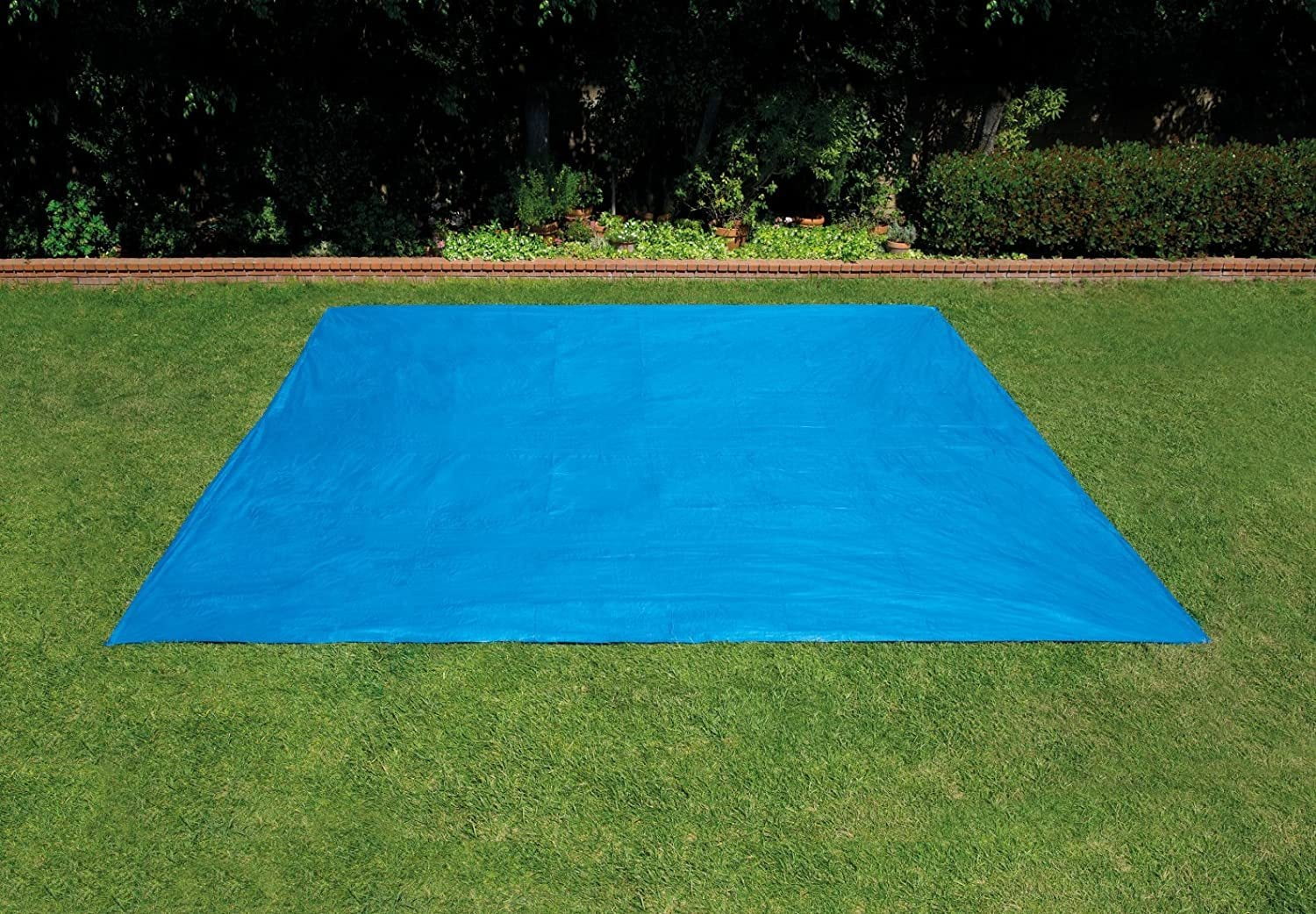 Rectangular Ground Cloth Tarp for Up to 28 Foot Long Above Ground Swimming Pool Mat - Walmart.com
