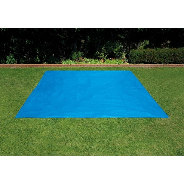 should you put a tarp under an above ground pool