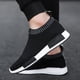 thumbnail image 2 of Zapatos para hombre, calcetines transpirables, zapatos de tabla, zapatos deportivos casuales de tejido volador de moda para hombre, zapatos de malla para estudiantes de estilo coreano para hombre, 2 of 5