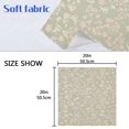 thumbnail image 6 of Iauyy Satin Napkins Set of 1- Floral- Morandi DIY Printing Decoration Cloth Napkin- Easy Care for Home/Party, 6 of 8