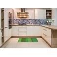 thumbnail image 5 of Ahgly Company Indoor Rectangle Patterned Neon Green Area Rugs, 5' x 7', 5 of 6
