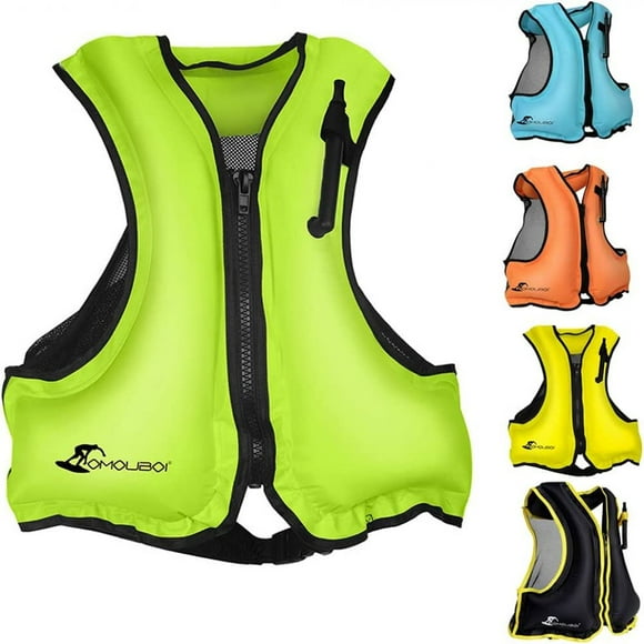 Life Jackets for Adults Children Portable Inflatable Buoyancy Vest Kayak Vest Life Vest for Kayaking, Paddling, Fishing, Surfing, Snorkeling, Water Sports