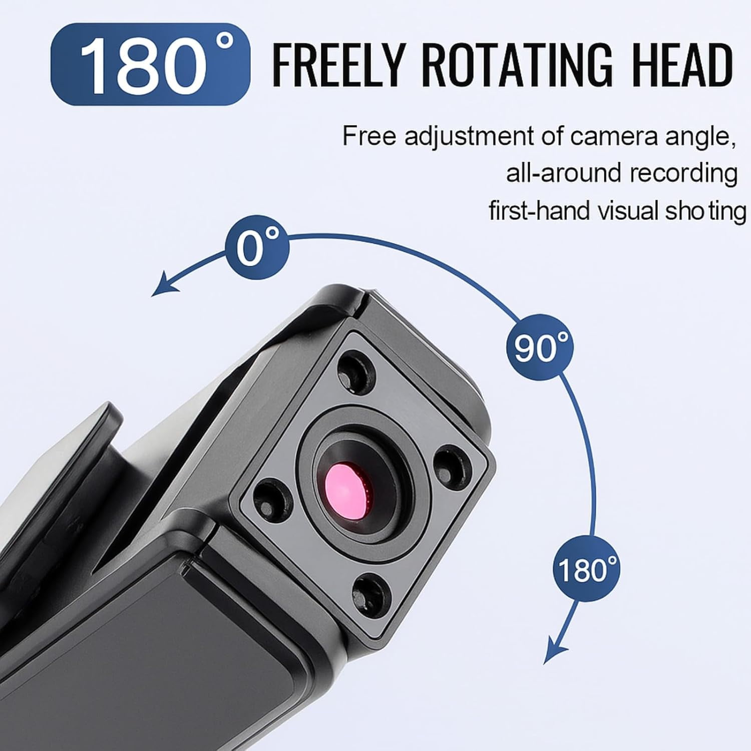 Ultra HD 2-in-1 Sports Video Recorder, 1080P Body Camera with Night Vision, 32G Storage, 5H Battery, Clip-On Wearable Action Cam