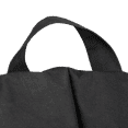 thumbnail image 3 of Bouclair Black Canvas Bean Bag, 3 of 10