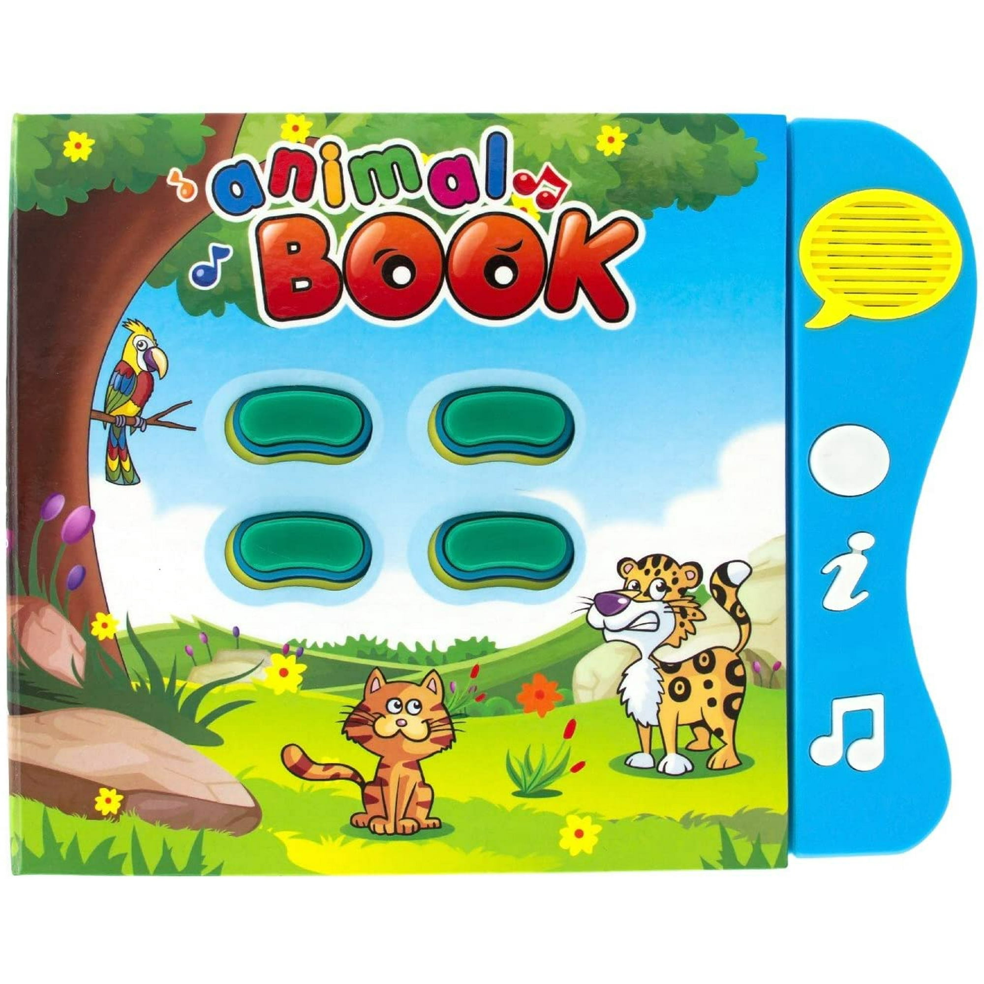 Animal Learning Sound Book by Boxiki Kids. Activity Book For Toddlers and Early Baby Development. Electronic Animal Book: Play Music, Learn Animal Names, Sounds and More | Walmart Canada Animal Learning Sound Book by Boxiki Kids. Activity Book For Toddlers and Early Baby Development. Electronic Animal Book: Play Music, Learn Animal Names, Sounds and More | Walmart Canada