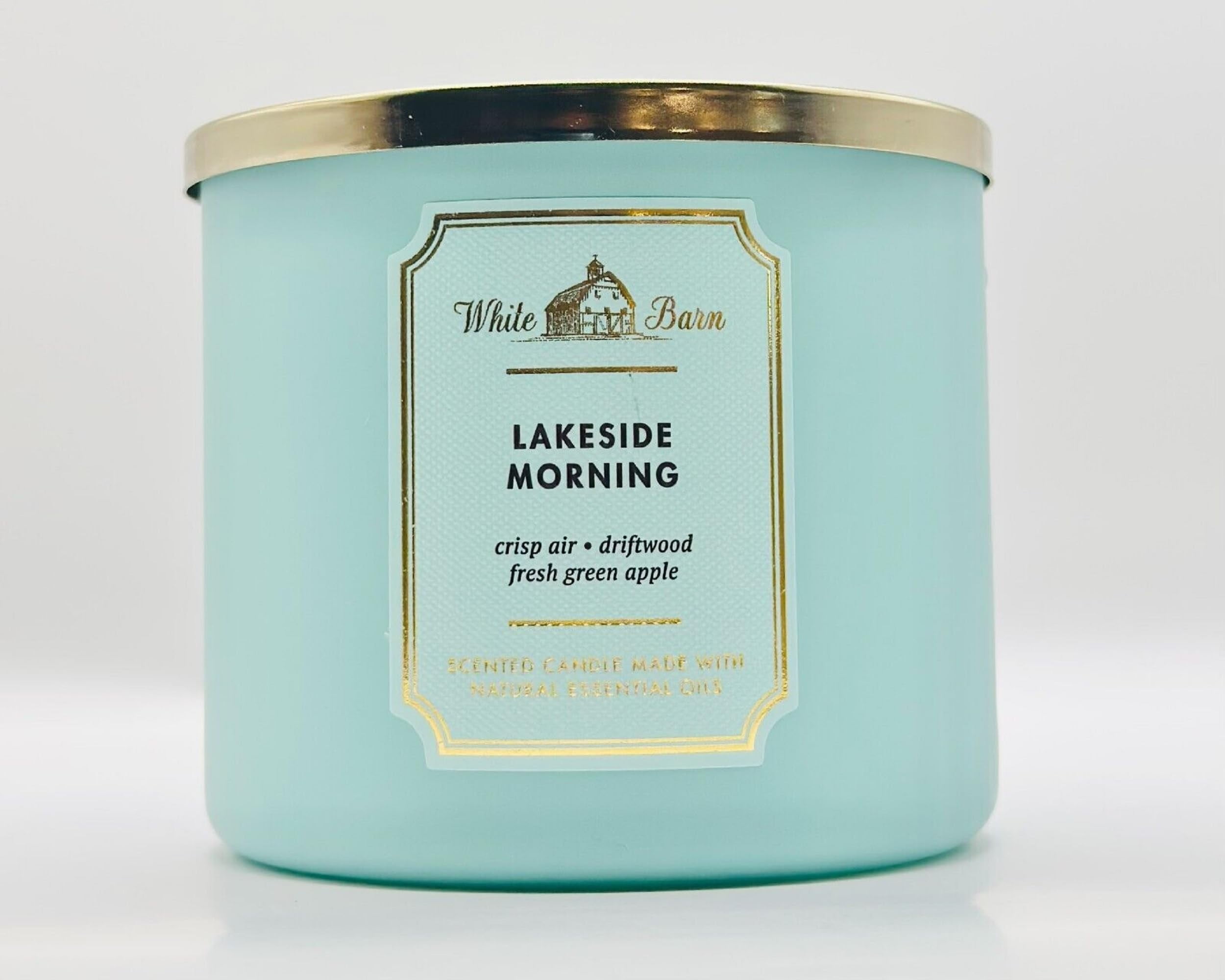 White Barn Lakeside Morning | 3 Wick Candle