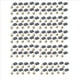 thumbnail image 1 of 100 Piezas 17 X 13 X 7 mm Motor de Herramienta Eléctrica Cepillo de Carbón 999038 para Negro + + Plata, 1 of 5