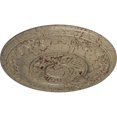 thumbnail image 3 of Ekena Millwork 25 7/8"OD x 2 1/4"P Nestor Ceiling Medallion (Fits Canopies up to 5"), Hand-Painted Gobi Desert Crackle, 3 of 6