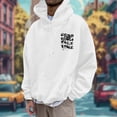 thumbnail image 3 of CONZONE Men's Hoodies Long Sleeve Pullover Hoodie for Men Rose Graphic Y2K Hooded Sweatshirts With Pocket, 3 of 7