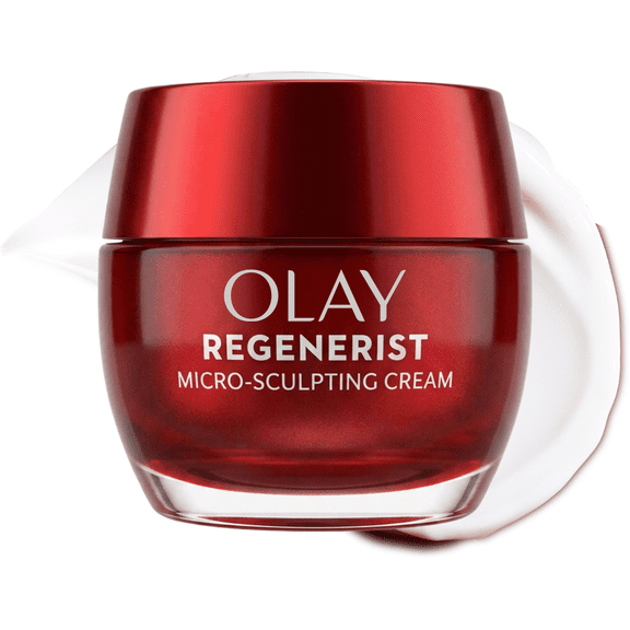 Olay Face Moisturizer, Regenerist Micro-Sculpting Anti-Aging Cream, Niacinamide, 1.7 oz