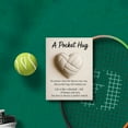 thumbnail image 5 of Desktop Ornament for Home |Volleyball Themed Heart Shape Ornament with Inspirational Card|Handmade Encouragement for Players Coaches Teams Lovers, 5 of 6