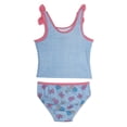 thumbnail image 5 of Disney Minnie Mouse Big Girls' 2-Piece Swimwear Bathing Suit Set Minnie Sky Blue, 5 of 5