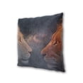thumbnail image 3 of Starry Two Lions Confront Throw Pillow Covers Pillowcases 16 x 16 Inch Home Decor 2 Packs for Bedroom Sofa, 3 of 6