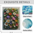 thumbnail image 3 of Diamond Art Kit for Adults, Colorful Floral Garden Pattern Diamond Painting for Adults Beginners, DIY Diamond Art Painting Kits, 5D Diamond Painting Crafts for Home Decor 12x16 Frameless, 3 of 7