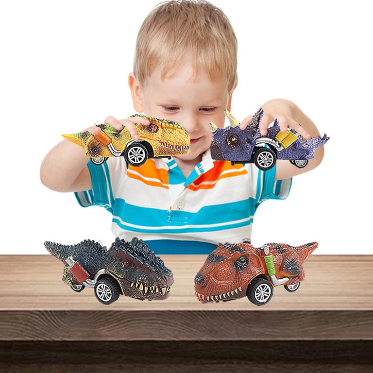 Dinosaur Car Toys Set,Crianças Dino Toy Carros Dinossauro Jogo, Conjunto  de lembrancinhas de festa de dinossauro para aniversário de natal dia das  bruxas Sritob