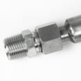 thumbnail image 2 of 1/2" x 18" Stainless Steel Compressed Air Line Metal Flex Hose with NPT Adapters, 2 of 3