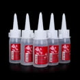 XJU5 PCS Clear Liquid Glues 30ml Fabric Glues Crafts Liquid Adhesive