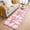 Pink, variant on 2'x6' Rug Runners for Hallways Kitchen, Pink Floral Print Non Slip Entryway Beside Floor Carpet Runner, Checkered Bow Rose Flower Gingham Washable Laundry Room Bedroom Throw Rugs Mat for Family Pet