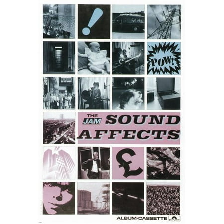 1980 The Jam - Sound Affects Album Poster Retro Punk New Wave