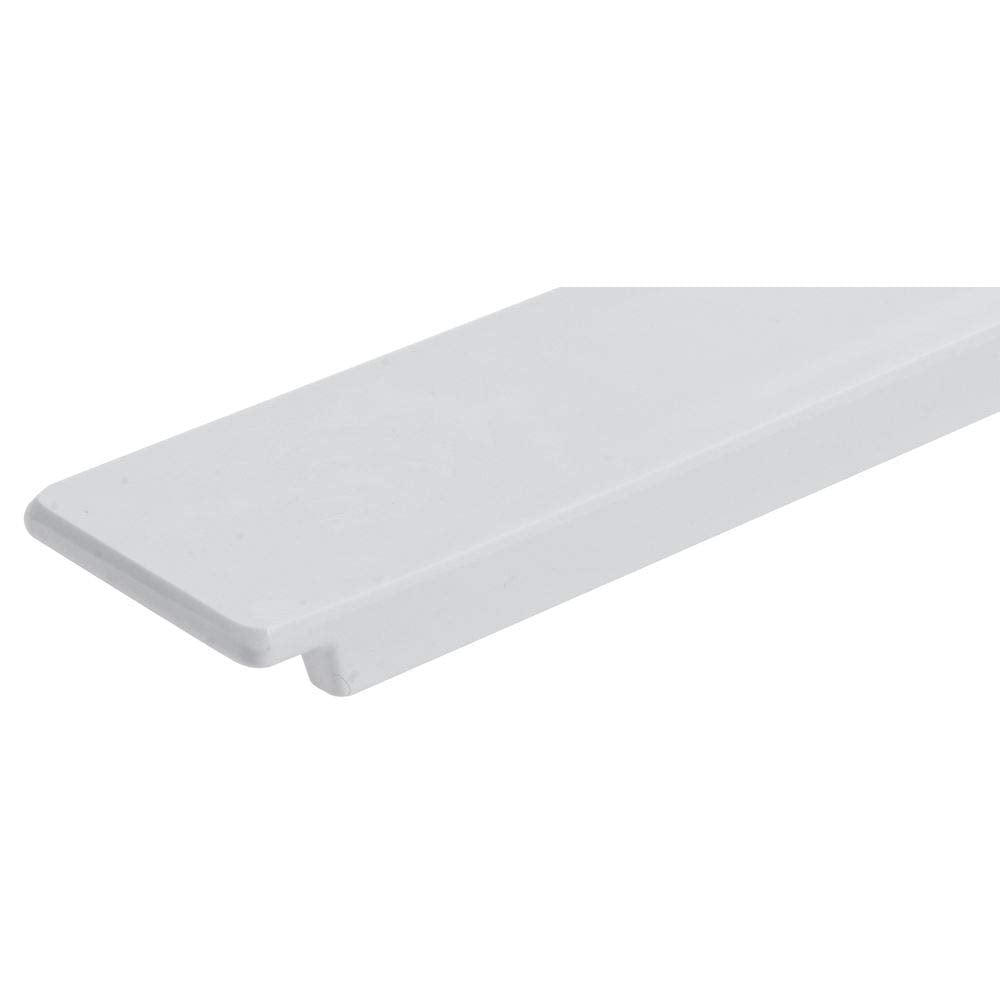 HUBERT White Melamine Spacer Bar - 2"W x 20 7/8"L