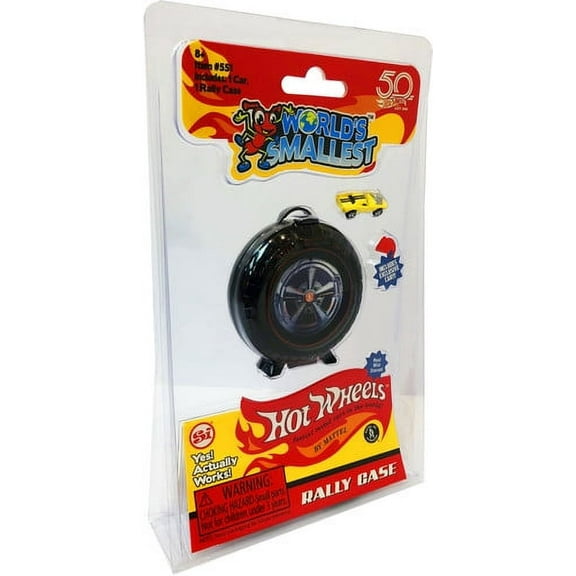 World's Smallest: Hot Wheels Mini World Super Rally Case (Includes 1car)