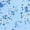 Light Blue Large Floral, variant on Apparonia Winter Pajamas For Women Flannel Pajamas Sets Long with Pockets Blue Daisy L
