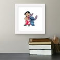 thumbnail image 2 of Gallery Pops Disney Lilo & Stitch - Disney Lilo & Stitch Wall Art, White Framed Version, 12" x 12", 2 of 5
