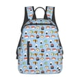 thumbnail image 1 of Fotbe Kawaii Sushi (2) Mochila Ligera para Hombres y Mujeres - Duradera y Resistente al Agua, Ideal para Escuela, Trabajo, Viajes y Uso Diario, 1 of 7