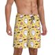thumbnail image 2 of Balery Rabbit Hunger Pantalones cortos de pijama de punto de algodón para hombre con cinturilla y bolsillos-Large, 2 of 6