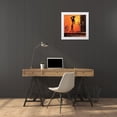 thumbnail image 3 of Dahlke, Izabella 15x15 White Modern Wood Framed Museum Art Print Titled - African Girls I, 3 of 4