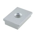 thumbnail image 5 of Deslizador de pista en T MEETOOT, 4 Uds., tuerca de ranura en T M8 de aleación de aluminio plateada, Tuercas para muebles para perfil, herramienta de carpintería, sujetador de ranura, 5 of 5